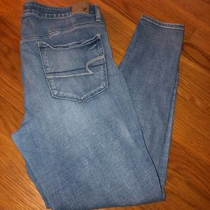 American Eagle ripped jeans size 16